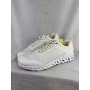 All in Motion Britney Womens White Mesh Athletic Sneakers Shoes Size 10